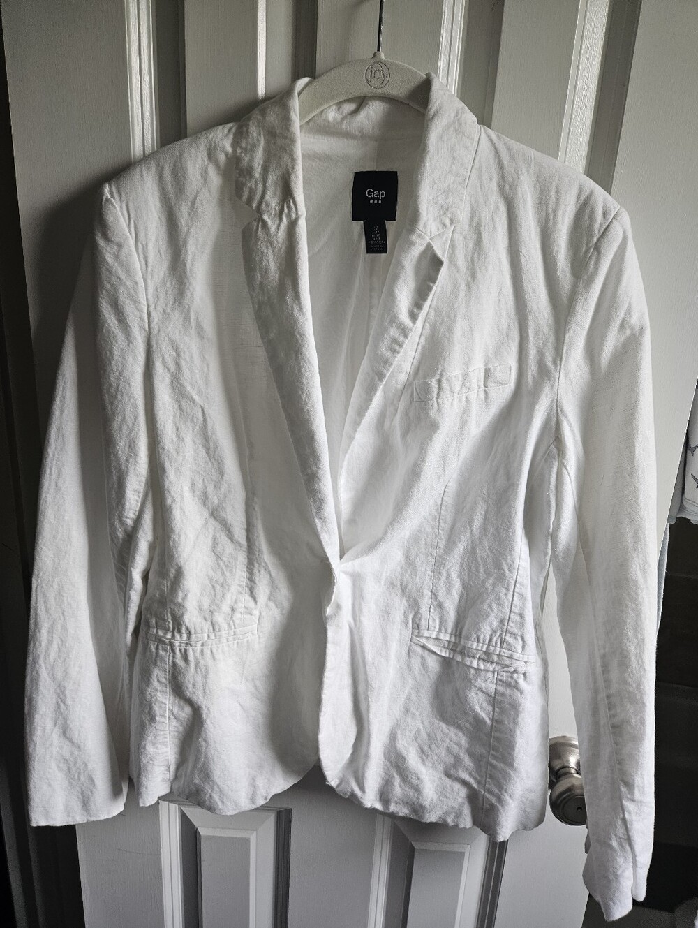 GAP White Women's Blazer Jacket